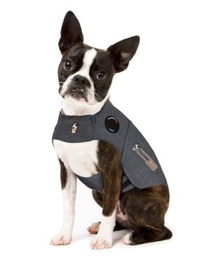 Thundershirt Stress Relief Jacket for Dogs Heather Charcoal Gray Size Small